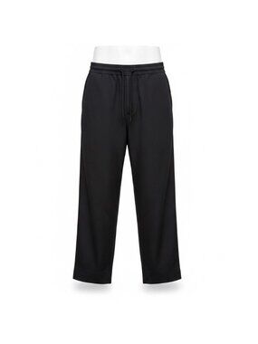 Lululemon Mens Black Drawstring Relaxed-Fit Casual Trousers Size M
